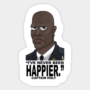 Captain Holt Sticker